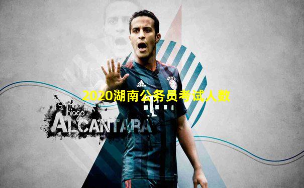 2020湖南公务员考试人数